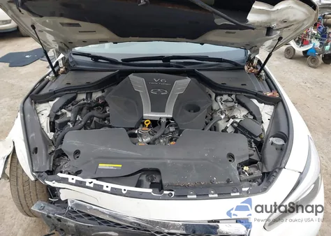 2017 Infiniti Q50 3.0T Premium z USA, uszkodzony, nr VIN JN1EV7AR2HM830726